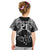 Custom New Zealand Rugby Kid T Shirt Black Haka Dance With NZ Champions History LT9 - Polynesian Pride