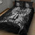 Custom New Zealand Rugby Quilt Bed Set Black Haka Dance With NZ Champions History LT9 - Polynesian Pride