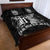 Custom New Zealand Rugby Quilt Bed Set Black Haka Dance With NZ Champions History LT9 - Polynesian Pride