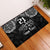 Custom NZ Rugby Rubber Doormat Kapa Opango Maori Haka With Years of The All Black Champions LT9 Black - Polynesian Pride