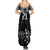 Custom NZ Rugby Summer Maxi Dress Kapa Opango Maori Haka With Years of The All Black Champions LT9 - Polynesian Pride