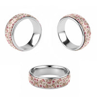 Beige Paniolo Palaka Hawaiian Cowgirl Christmas Classic Ring LT9 - Polynesian Pride