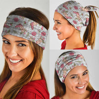 Gray Paniolo Palaka Hawaiian Cowgirl Christmas Neck Gaiter LT9 - Polynesian Pride