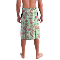 Green Paniolo Palaka Hawaiian Cowgirl Christmas Lavalava LT9 - Polynesian Pride