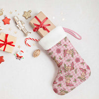 Pink Paniolo Palaka Hawaiian Cowgirl Christmas Stocking LT9 - Polynesian Pride