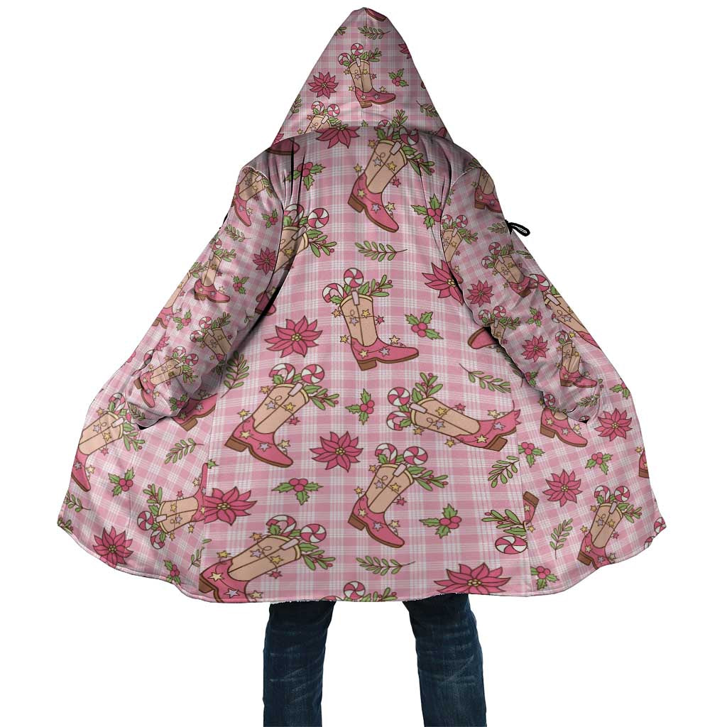 Pink Paniolo Palaka Hawaiian Cowgirl Christmas Cloak LT9 Unisex Pink - Polynesian Pride