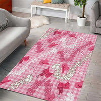 Paniolo Palaka Hawaiian Cowgirl Area Rug LT9 - Polynesian Pride
