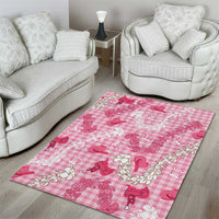 Paniolo Palaka Hawaiian Cowgirl Area Rug LT9 - Polynesian Pride