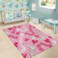 Paniolo Palaka Hawaiian Cowgirl Area Rug LT9 - Polynesian Pride