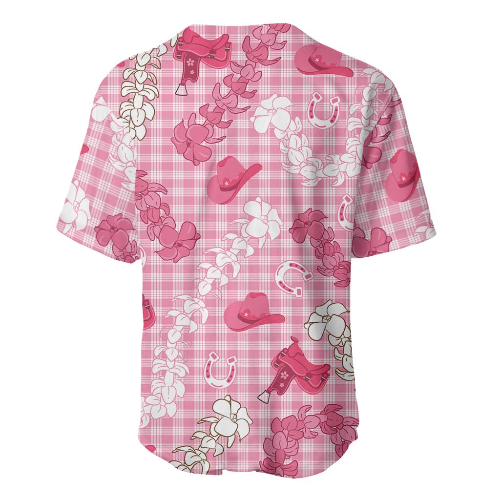 Paniolo Palaka Hawaiian Cowgirl Baseball Jersey LT9 - Polynesian Pride