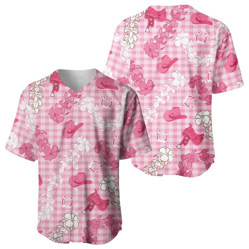 Paniolo Palaka Hawaiian Cowgirl Baseball Jersey LT9 - Polynesian Pride