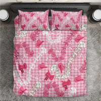 Paniolo Palaka Hawaiian Cowgirl Bedding Set LT9 Pink - Polynesian Pride