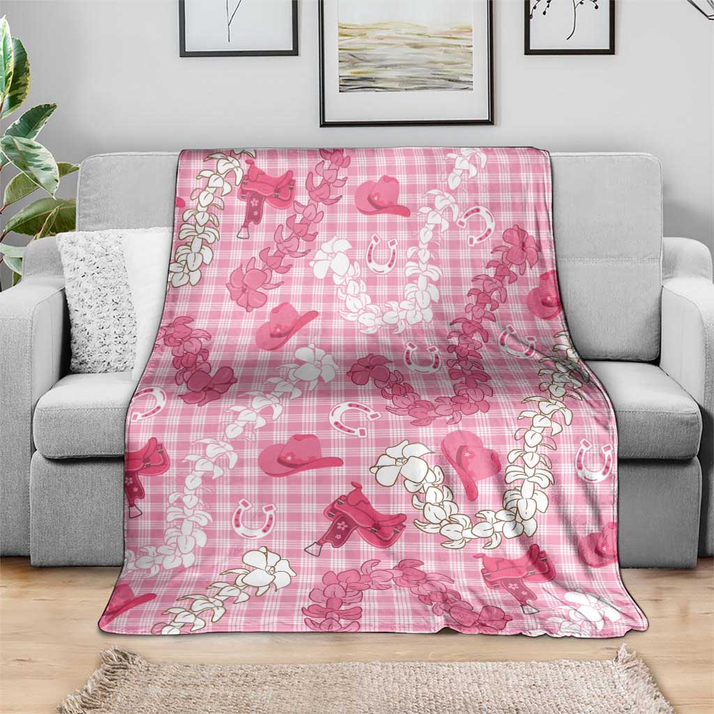 Paniolo Palaka Hawaiian Cowgirl Blanket LT9 - Polynesian Pride