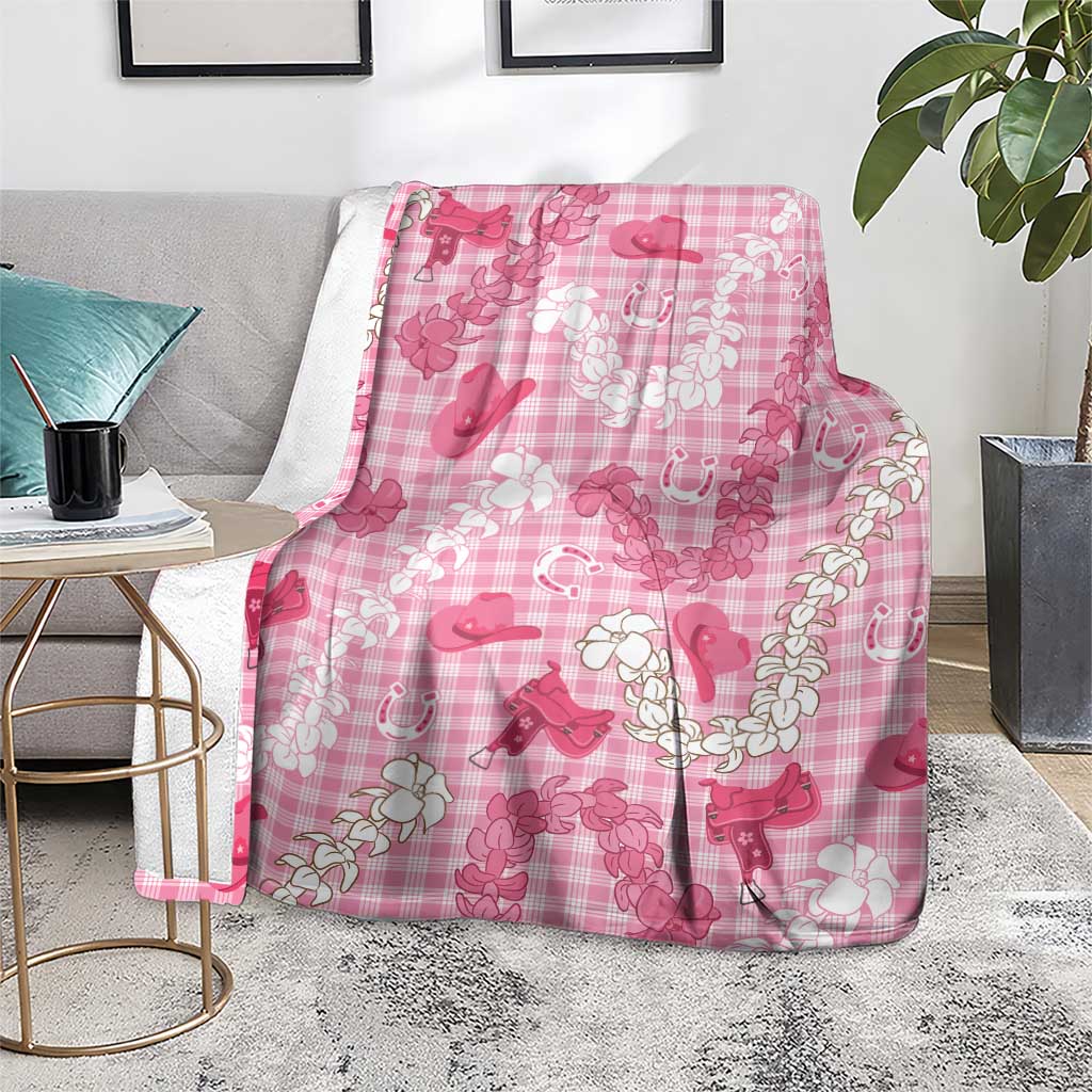 Paniolo Palaka Hawaiian Cowgirl Blanket LT9 - Polynesian Pride