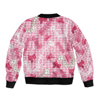 Paniolo Palaka Hawaiian Cowgirl Bomber Jacket LT9 - Polynesian Pride