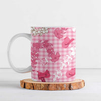 Paniolo Palaka Hawaiian Cowgirl Ceramic Mug LT9 Pink - Polynesian Pride