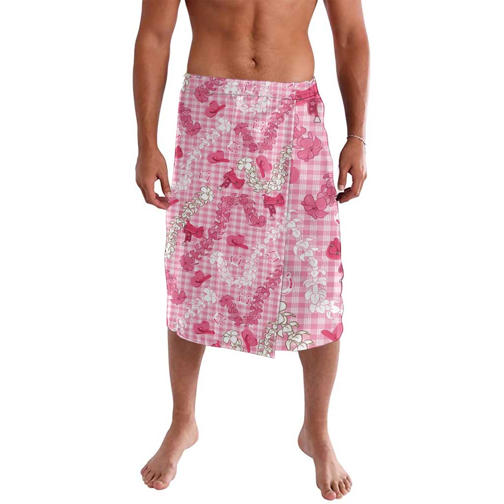 Paniolo Palaka Hawaiian Cowgirl Lavalava LT9 Pink - Polynesian Pride