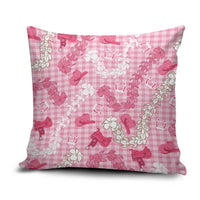 Paniolo Palaka Hawaiian Cowgirl Pillow Cover LT9 Pink - Polynesian Pride