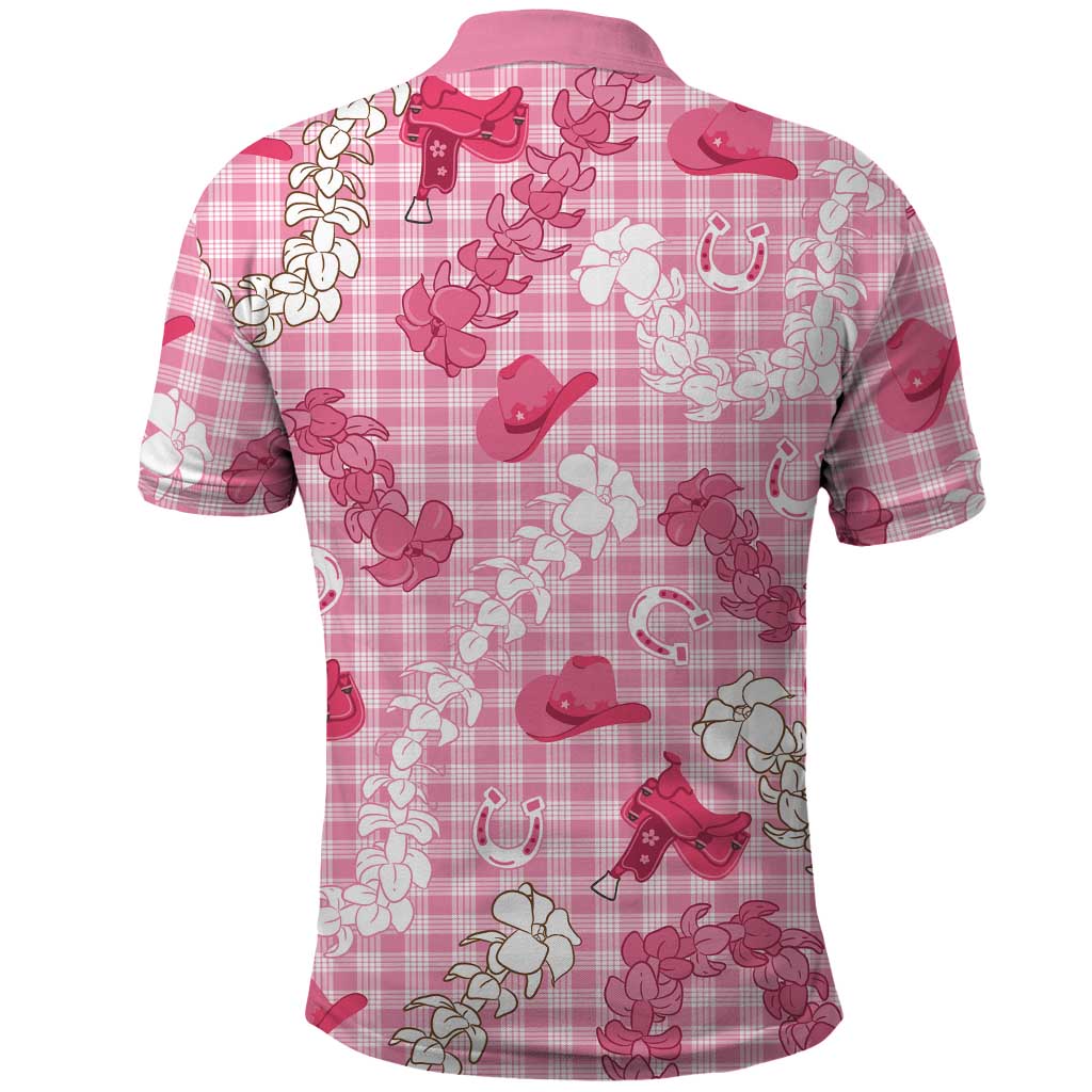 Paniolo Palaka Hawaiian Cowgirl Polo Shirt LT9 - Polynesian Pride