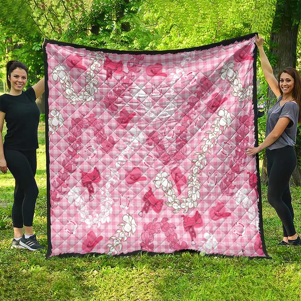 Paniolo Palaka Hawaiian Cowgirl Quilt LT9 - Polynesian Pride