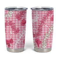 Paniolo Palaka Hawaiian Cowgirl Tumbler Cup LT9 Pink - Polynesian Pride