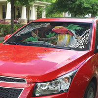 Papua New Guinea Christmas Auto Sun Shade LT9 - Polynesian Pride