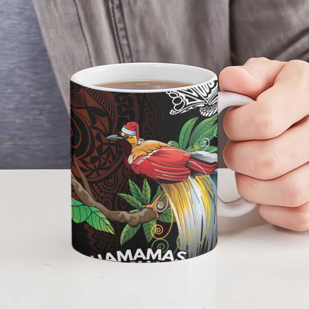 Papua New Guinea Christmas Ceramic Mug LT9 - Polynesian Pride