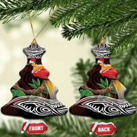 Papua New Guinea Christmas Ceramic Ornament LT9 Christmas Tree Black - Polynesian Pride