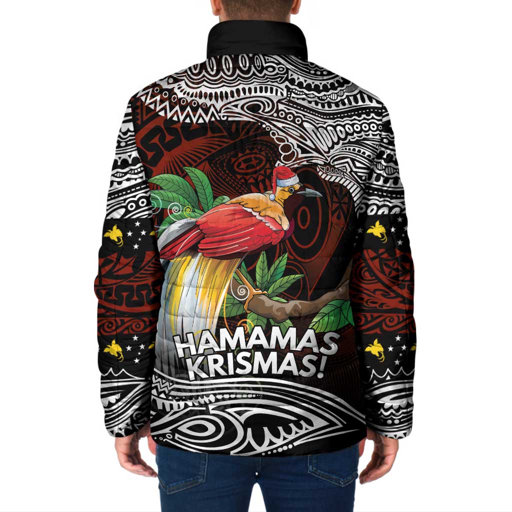 Papua New Guinea Christmas Padded Jacket LT9 - Polynesian Pride