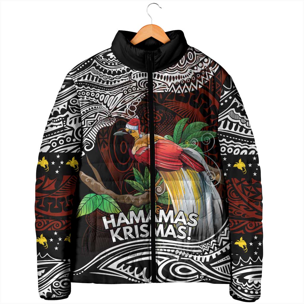 Papua New Guinea Christmas Padded Jacket LT9 - Polynesian Pride