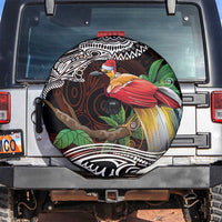 Papua New Guinea Christmas Spare Tire Cover LT9 Black - Polynesian Pride