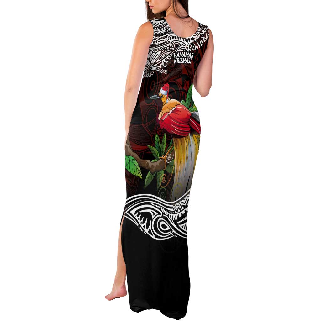 Papua New Guinea Christmas Tank Maxi Dress LT9 - Polynesian Pride