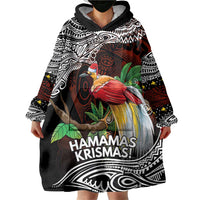 Papua New Guinea Christmas Wearable Blanket Hoodie LT9 - Polynesian Pride