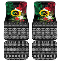Vanuatu Pig's Tusk Meri Krismas! Car Mats Vanuatuan Ancient Art Spirit LT9 - Polynesian Pride