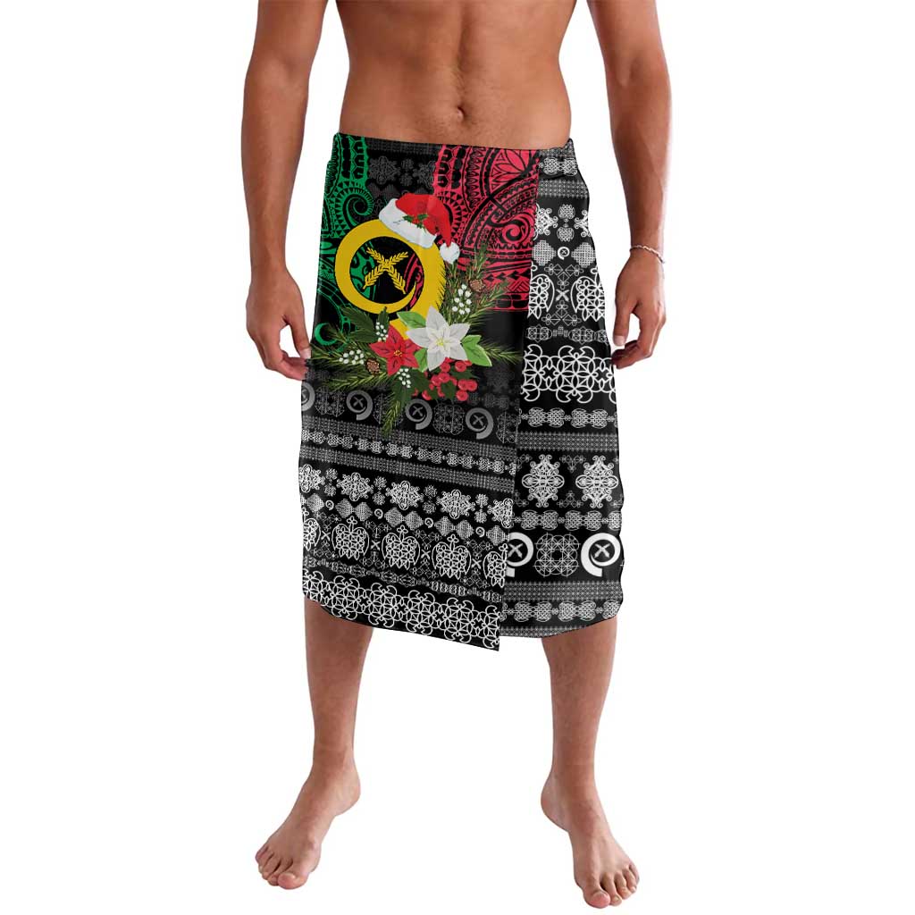 Vanuatu Pig's Tusk Meri Krismas! Lavalava Vanuatuan Ancient Art Spirit LT9 Black - Polynesian Pride