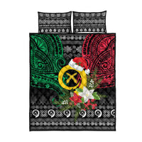 Vanuatu Pig's Tusk Meri Krismas! Quilt Bed Set Vanuatuan Ancient Art Spirit LT9 - Polynesian Pride