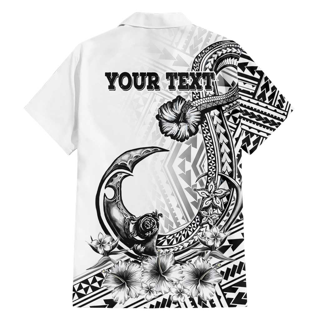 Ia Orana Tahiti Personalised Hawaiian Shirt French Polynesia Hook Tattoo Special White Color LT9 - Polynesian Pride
