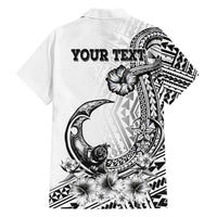 Ia Orana Tahiti Personalised Hawaiian Shirt French Polynesia Hook Tattoo Special White Color LT9 - Polynesian Pride