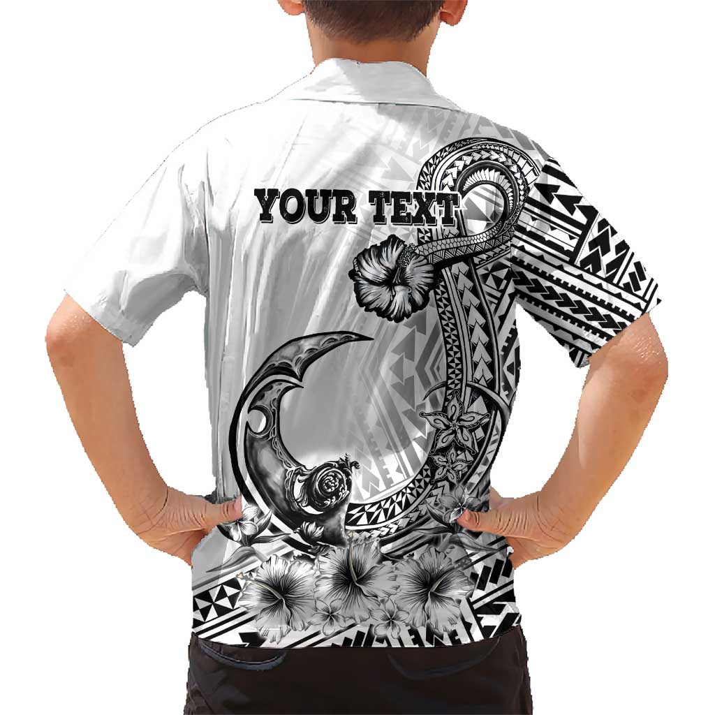 Ia Orana Tahiti Personalised Hawaiian Shirt French Polynesia Hook Tattoo Special White Color LT9 - Polynesian Pride