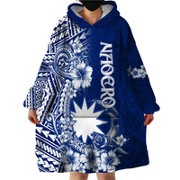 Nauru Independence Personalised Wearable Blanket Hoodie Naoero Hook Tattoo Special Polynesian Pattern LT9 - Polynesian Pride