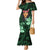 New Zealand Custom Women's Day Mermaid Dress Maori Girl Feathers of Hope - Green LT9 Women Green - Polynesian Pride