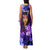 New Zealand Custom Women's Day Family Matching Tank Maxi Dress and Hawaiian Shirt Maori Girl Feathers of Hope - Purple LT9 - Polynesian Pride