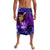 New Zealand Women's Day Lavalava Maori Girl Feathers of Hope - Purple LT9 Purple - Polynesian Pride