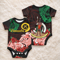 Vanuatu Baby Onesie Polynesian Floral Tribal LT9 - Polynesian Pride