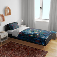 New Zealand Matariki Pohutukawa Bedding Set Te Mauri te Ora LT9 - Polynesian Pride