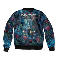 New Zealand Matariki Pohutukawa Bomber Jacket Te Mauri te Ora LT9 - Polynesian Pride