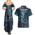 New Zealand Matariki Pohutukawa Couples Matching Summer Maxi Dress and Hawaiian Shirt Te Mauri te Ora