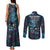 New Zealand Matariki Pohutukawa Couples Matching Tank Maxi Dress and Long Sleeve Button Shirt Te Mauri te Ora