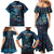 New Zealand Matariki Pohutukawa Family Matching Mermaid Dress and Hawaiian Shirt Te Mauri te Ora