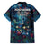 New Zealand Matariki Pohutukawa Family Matching Short Sleeve Bodycon Dress and Hawaiian Shirt Te Mauri te Ora